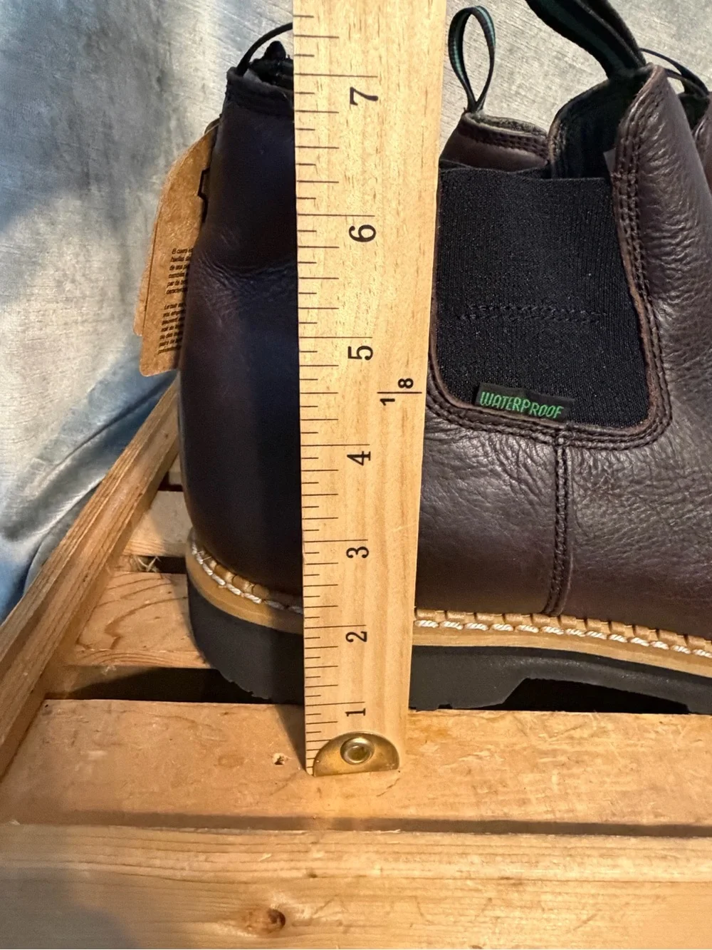 Georgia Boot Romeo Casual Waterproof Work Boots. NEW Size 14W. #10210